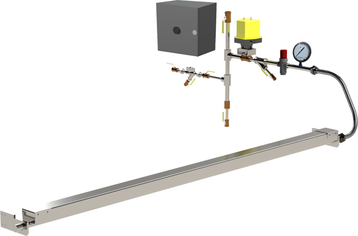 SteamAssist with pressure gauge